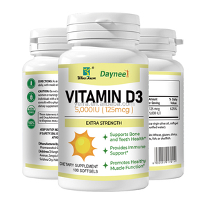 Cápsulas de Vitamina D3 K2 en Gel Suave, Marca Privada, Calcio para Huesos, <span class=keywords><strong>D</strong></span> <span class=keywords><strong>Plus</strong></span>, Cápsulas de Vitamina D3, Suplementos para la Salud - Product Image 1
