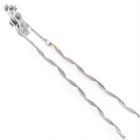 Abrazadera de suspensión de poste de línea de transmisión al por mayor de fábrica, accesorios de Cable ADSS OPGW, Hardware aéreo de fibra óptica