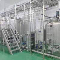 Nouvelle conception machine de traitement de la poudre d'oeufs entiers ligne de production d'œufs liquides machine de pasteurisation du jaune d'oeuf blanc
