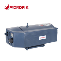 Compresor de Paletas Rotativas Secas Wordfik TD40K para Impresión CNC y Carpintería, 40m³/h, 2.2kW, 67dB