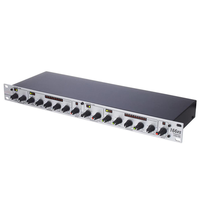 Compresseur limiteur audio numérique professionnel à double canal 166xs avec anti-retour pour système de sonorisation de scène