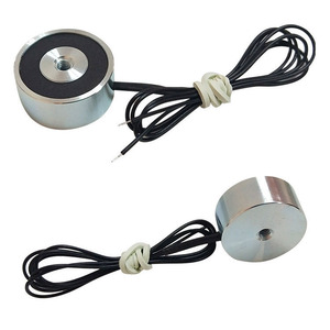 Winchoice Tùy Chỉnh Hình Chữ Nhật Vòng Giữ Vĩnh Viễn Châm Điện 24V DC Điện Từ Châm Điện Cho Bán - Product Image 4