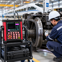 Machine d'inspection par ultrasons, détecteur de défauts numérique pour structures en acier, chaudières, récipients sous pression, tests NDT