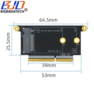 Ngff M.2 M-Key Key B + M 2230 2242 M2 Pci-E NVMe SSD Adapter Thẻ Cho 2016 2017 13 "13 Inch MacBook Pro A1708 - Product Image 3
