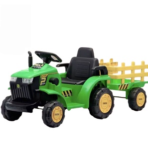 <span class=keywords><strong>Trattore</strong></span> Elettrico <span class=keywords><strong>Giocattolo</strong></span> per Bambini <span class=keywords><strong>con</strong></span> <span class=keywords><strong>Rimorchio</strong></span> Posteriore, per Età 2-7 Anni, Auto Elettrica a Batteria per Bambini - Product Image 3