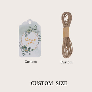 Etiquetas oscilantes de impresión personalizada para ropa, etiquetas de precio de venta al por menor, suministros de boutique, etiquetas para colgar ropa - Product Image 4