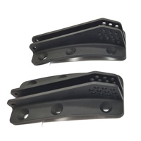 Pièces usinées CNC en aluminium anodisé blanc et acier inoxydable, usinage par électroérosion à fil - Tolérance de précision 0,01 mm, service d'usinage sur mesure