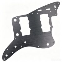 Plaque de protection avant en alliage d'aluminium pour guitare électrique Jazzmaster JM, accessoires pour la fabrication de guitares DIY par un lutier