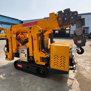 3 Tonnen Diesel-Raupenkran mit 360° drehbarem Arm, Architektur-Mini-Mobilkran, Spider-Kran Preis - Product Image 3