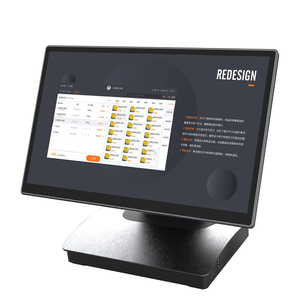 Nuovi arrivi finestre a conchiglia in lega di alluminio tutto in un registratore di cassa sistema <span class=keywords><strong>Pos</strong></span> fornitura 15.6 pollici Touch Screen macchina <span class=keywords><strong>POS</strong></span> - Product Image 1