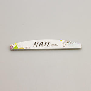 <span class=keywords><strong>Lima</strong></span> de Uñas Profesional con Diseño de Flores y Logotipo Personalizado, 6 Diseños, <span class=keywords><strong>Lima</strong></span> de Uñas Delgada Tipo Zebra, Forma de Media Luna, Grano <span class=keywords><strong>80</strong></span>/<span class=keywords><strong>80</strong></span> - Product Image 4