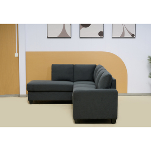 Hot bán gỗ hiện đại vải hình chữ L <span class=keywords><strong>sofa</strong></span> với <span class=keywords><strong>Chaise</strong></span> phòng chờ và ngồi có thể ngả lưu trữ - Product Image 4