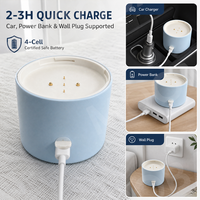 Chauffe-biberon portable pour bébé, design lavable, chauffe-biberon détachable pour voyage
