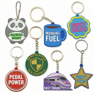 Chaveiros Personalizados para Presentes Empresariais em PVC Macio 2D 3D com Seu Próprio Logo - Product Image 5