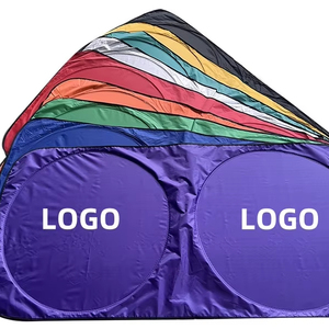 Parasol Plegable para Coche con Logotipo Personalizado, Recubrimiento Plateado, Protección UV, Parasol para Parabrisas Delantero, Parasol para Ventana de Coche - Product Image 1