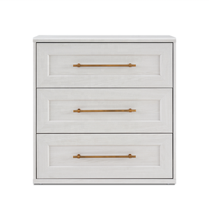 Table de chevet <span class=keywords><strong>blanche</strong></span> pour chambre à coucher, armoire de salon, <span class=keywords><strong>commode</strong></span> en bois avec <span class=keywords><strong>3</strong></span> tiroirs - Product Image 1