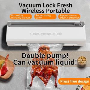 真空シーラー62Kpa食品用デジタルカウントダウンタイマー,商用 & 家庭用全自動ロールホルダー付き - Product Image 4