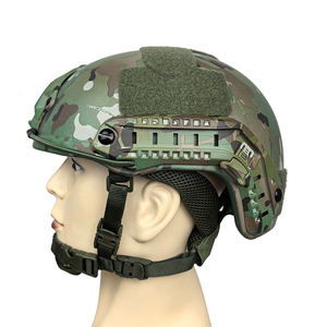 Casco di difesa tattica per allenamento di sopravvivenza, materiale <span class=keywords><strong>Kevlar</strong></span>/aramide, equipaggiamento di protezione di sicurezza a sospensione balistico - Product Image 2