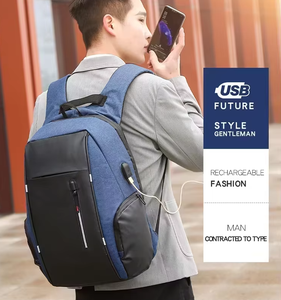 Zaino Impermeabile da Uomo Personalizzabile con Logo, per Notebook e <span class=keywords><strong>Laptop</strong></span>, con Porta di Ricarica USB, per Lavoro e Affari - Product Image 5