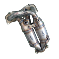 Tubos de escape de coche Euro4/5 colector de escape de calidad para Toyota Rav4 escape coche venta al por mayor convertidor catalítico para Toyota Previa