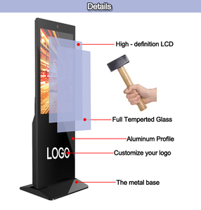 Kiosco Inteligente de 43 Pulgadas, Pantalla LCD Vertical para Publicidad, Panel Interactivo, Señalización Digital, Tótem con Soporte de Pie - Product Image 4
