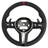 Volant pour BMW F30 F10 E90 F32 F36 M340i 540i E87 F82 M3 M5 E70 M4 Cuir Fibre de carbone LED F80 E92 m Sport E39 F22 F11