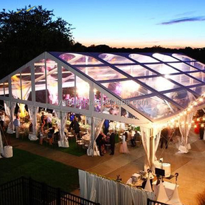 Thương mại ngoài trời bốn mùa chống cháy UV kháng triển lãm lều không thấm nước PVC vải nhôm Lều đám cưới bên - Product Image 4