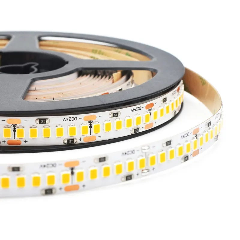 Kaliteli smd 3528 2835 led şerit ışıkları 60Leds LED ışık SMD 8mm/10mm esnek LED şerit 24v/ 12V