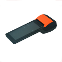 En orden de comida pos lector de tarjetas nfc red recibo impresora SUNMI V2