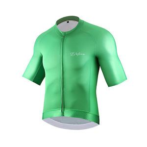 Maillot de vélo respirant à manches courtes de haute qualité avec poches arrière Maillot de cyclisme - Product Image 1