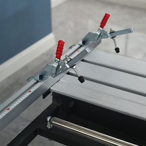 Scie à bois à bras oscillant, scie à table coulissante, scie à panneaux, scie à double lame, scie à table coulissante pour charpentier - Product Image 4