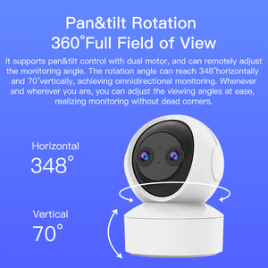 CS49D telecamera interna Wifi Video chiamata IP telecamera domestica PTZ wireless baby monitor telecamera interna - Product Image 4