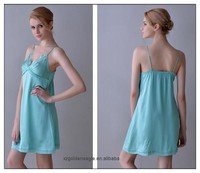Robe de nuit en soie pour femmes, vêtements sexy, 100% 22MM