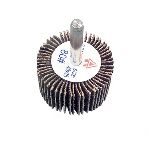 <span class=keywords><strong>DMS</strong></span> 80 Grit Disque de meule à lamelles abrasive Roue à lamelles avec arbre pour le meulage de l'acier inoxydable et du métal - Product Image 2