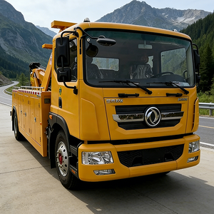 Camion de dépannage robuste de 10 tonnes pour le sauvetage routier et les urgences, avec fonction de remorquage intégré - Product Image 1