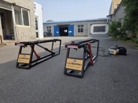 2.8 Ton L520H Yer Tasarruflu Hızlı Araç Krikosu Taşınabilir Araç Lifti - Küçük Atölyeler için Katlanabilir Hidrolik Araç Krikosu Hızlı Kaldırma