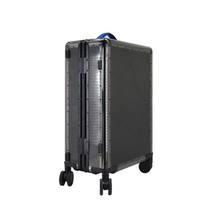 Valise de voyage en fibre de carbone de haute qualité, résistante aux rayures, coque rigide, pour les voyages d'affaires et de <span class=keywords><strong>vacances</strong></span> - Product Image 1