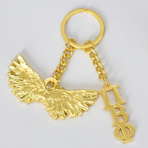 Chất lượng cao tùy chỉnh thiết kế logo của bạn men Keychain kim loại Retro Keyring vòng xoay Keychain - Product Image 4