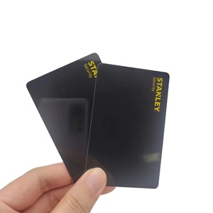 Carte de visite professionnelle NFC CR80 de haute qualité, impression personnalisée, noire, vierge, <span class=keywords><strong>PVC</strong></span>, 213 impressions de <span class=keywords><strong>code</strong></span> QR modifiables - Product Image 3