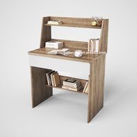 Fournisseur d'or, vente directe, table d'ordinateur avec tiroir, bureau mural de haute qualité, Flatmate