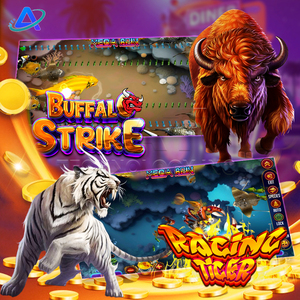 Plateforme de jeu en ligne anglaise à approvisionnement direct, Table de jeu de pêche 8 joueurs, Arcade Skill Linking Megaspin - Product Image 1