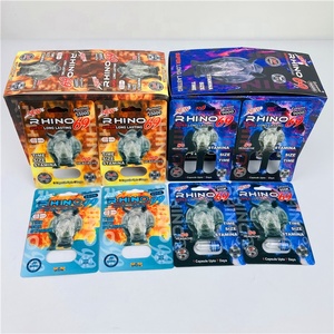 Rhino 69 350K 600K 900K Thuốc Tăng Cường Tình Dục Pakcaging Vỉ 3D Thẻ Hàng Tồn Kho Đen Mamba 7K Thẻ Giấy Với Hộp Hiển Thị - Product Image 4