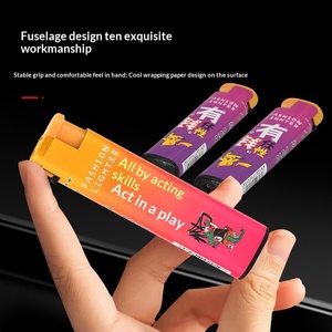 Encendedor de butano Shunfa, mini, portátil, a prueba de viento, con llama de chorro, para cigarros - Product Image 3