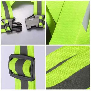 Promotion : Harnais de sécurité réfléchissant personnalisé, ceinture réglable, vêtements de travail haute visibilité, accessoire de vêtement réfléchissant pour le travail de nuit - Product Image 5