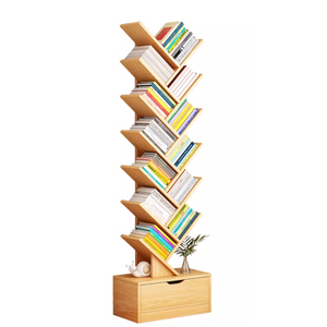 Estantería pequeña sencilla en forma de árbol, estante de almacenamiento, suelo, pared del dormitorio, armario sencillo, estantería creativa de almacenamiento para el hogar - Product Image 1