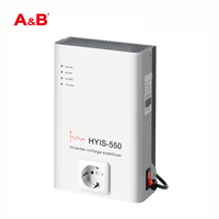 Régulateur de tension automatique monophasé à onde sinusoïdale pure, stabilisateur de type onduleur 550VA 400W, entrée large 90-310V, sortie 220V/230V