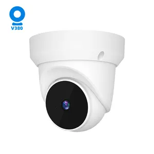 q10圆顶摄像机wifi 3MP v380专业高清网络WIFI室内圆顶云台摄像机