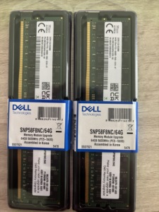 โมดูลหน่วยความจำแรมเซิร์ฟเวอร์แบบ RDIMM ECC REG DDR5 5600MHz ความจุ 64GB รุ่นใหม่ สำหรับอัปเกรดเซิร์ฟเวอร์ PowerEdge เพิ่มความจุ 64GB เหมาะสำหรับการเพิ่มประสิทธิภาพ - Product Image 6