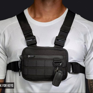 Bolso táctico de hombro Super Saddlebag, bandolera impermeable de camuflaje doble para el pecho, bolso cruzado para cámara, de tela Oxford con cremallera, a la moda, muestra gratuita - Product Image 1