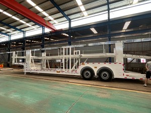Semirremolque de acero de 2 ejes ZW GROUP, portador de <span class=keywords><strong>coche</strong></span> de doble cubierta para <span class=keywords><strong>transporte</strong></span> eficiente de coches - Product Image 5